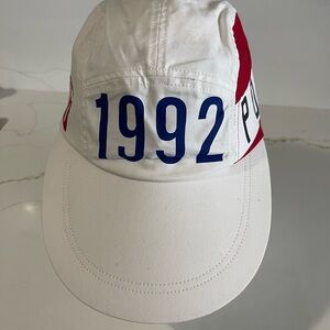 Ralph Lauren p-wing 1992 Polo Cap snowbeach bear new